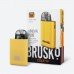 Купить Перезаправляемая Под-Система Бруско Миникан Плюс (Brusko Minican Plus) 850 mah, Желтый по оптовой цене